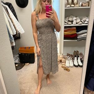 A&F cheetah dress LIKE NEW